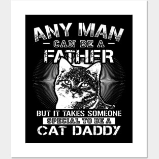 Cat Daddy Father Day Posters and Art